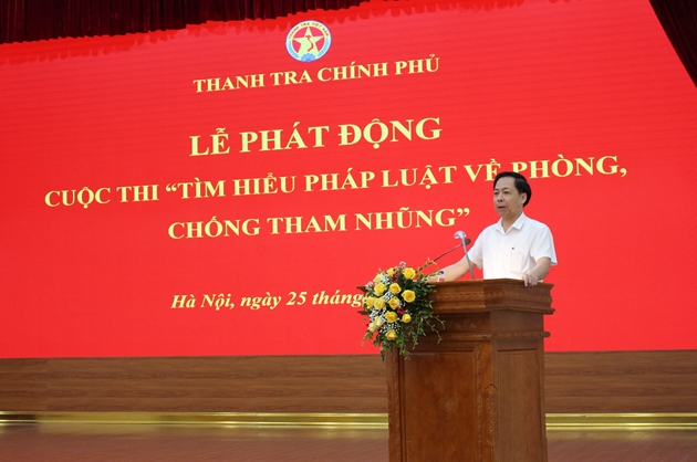 Phát động cuộc thi: "Tìm hiểu pháp luật về phòng, chống tham nhũng"